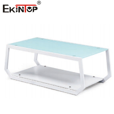 OEM Contemporary Glamour Glass And Chrome Coffee Table For Sleek Sophistication