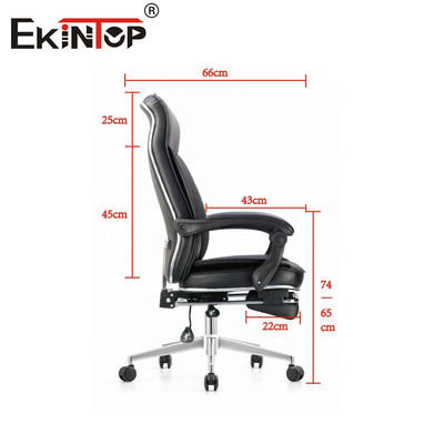Durable Synthetic Leather Office Chair For Long - Term Comfort