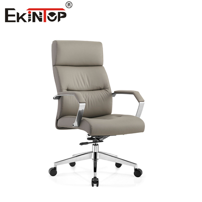 Premium Craftsmanship Exquisite Leather Office Chair Adjustable Seat