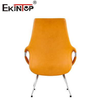 Contemporary Leather Conference Office Chair With Mold Foam Seat