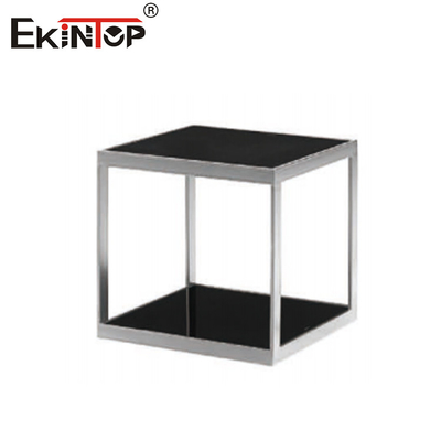 Living Room Black Coffee Tea Table Glass fiber Reinforced Concrete Custom Simply Style
