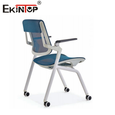 Modern Fabric Training Chairs Stackable Capacity Sustainable