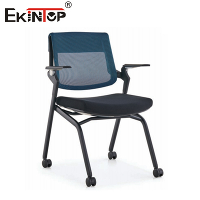 Modern Fabric Training Chairs Stackable Capacity Sustainable