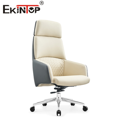 ODM Contemporary Charm Leather Office Chair Modern Appeal Unmatched Comfort