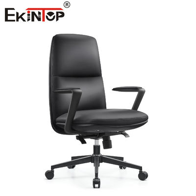 Office Room Chair Table Faux Leather Chair Furniture Steady Temperament