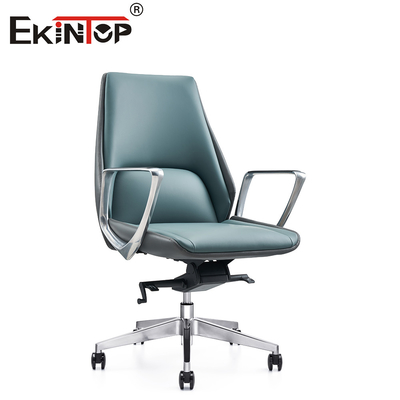 Elevated Style And Support Sleek Leather Office Chair 10 Years Warranty