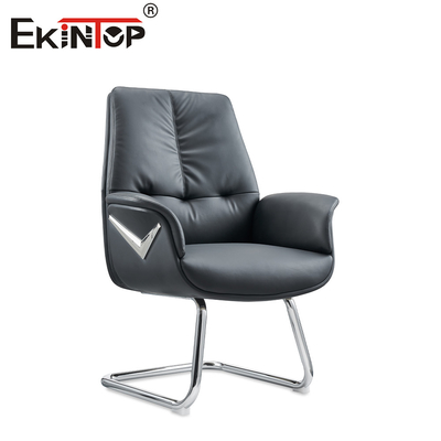 High Back Leather Office Chair Flexible Tension Adjustable Seat High Durability