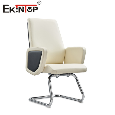 Adjustable Height Dining Chair Modern Nordic Charm With Leather PU Chrome Legs