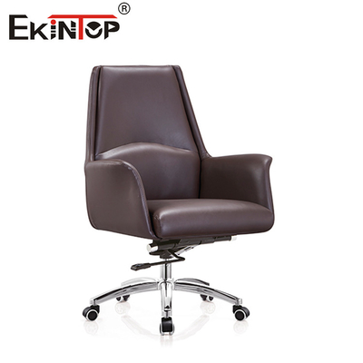 Unparalleled Leather Swivel Arm Chairs With Aluminum Base