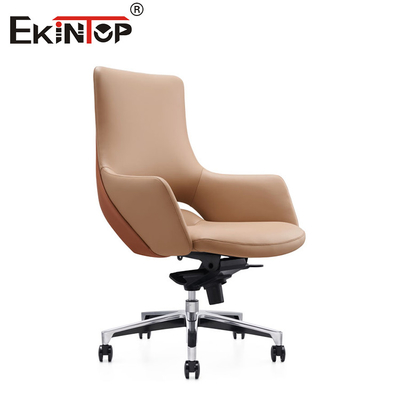 High Back PU Leather Executive Boss Office Chair Ultimate Comfort And Support