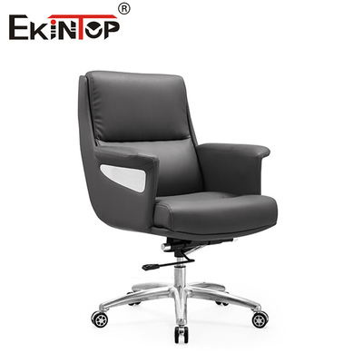 Modern Black Leather Lift Chair PU Armrest High Back