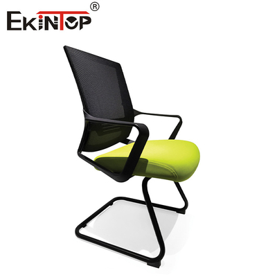 Black and Green Memory Foam Cushion Nesting Conference Room Chairs