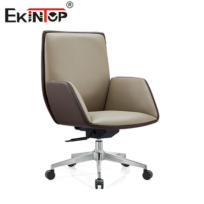 High Back Pu Swivel Executive Leather Office Chair For Living Room