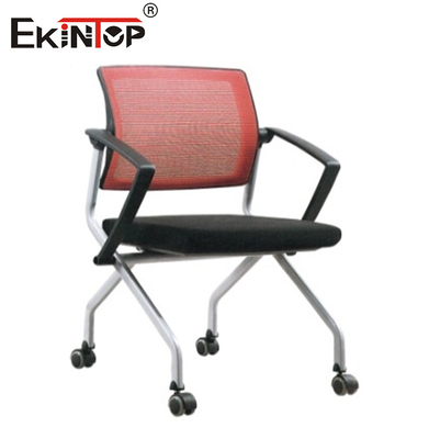 Office Furniture School Lecture Foldable Training Chair Soft Foam Seat