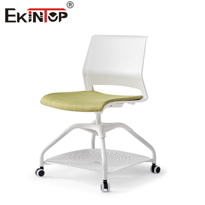 Multi - Functional Training Room Chair With Casters And Base For Study
