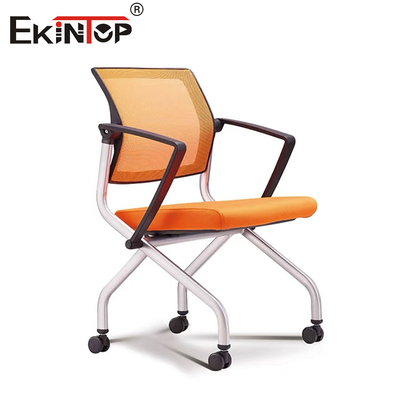 Multi Color Stacking Student Office Chair Mesh Fabric Conference Training Foldable