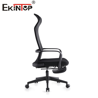 Modern Style Swivel Mesh Office Chair with Armrests and Casters
