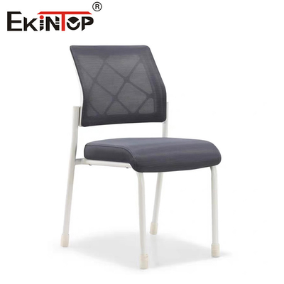 Mesh Material Training Chair With Metal Frame Sponge Seat Cushion
