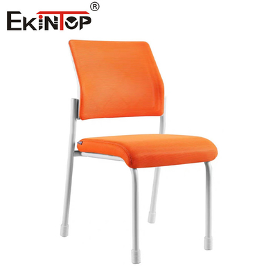 Mesh Material Training Chair With Metal Frame Sponge Seat Cushion