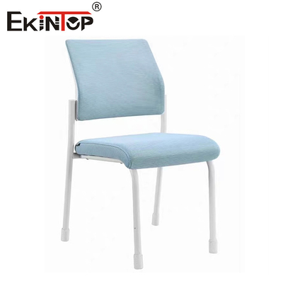 Mesh Material Training Chair With Metal Frame Sponge Seat Cushion
