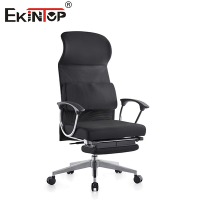 High-back Mesh Office Chair with Ergonomic Lumbar Support and Headrest