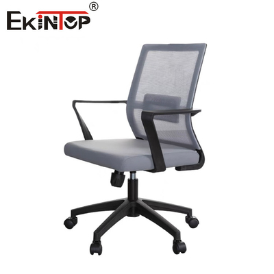Customize Office Chair Breathable Mesh Fabric Adjustable Headrest Mid Back
