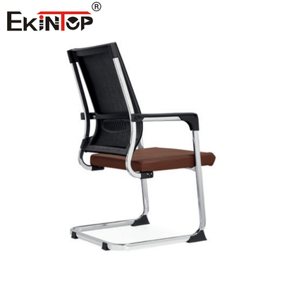 Mid Back Mesh Office Chair With Foam Seat Cushion And Armrests