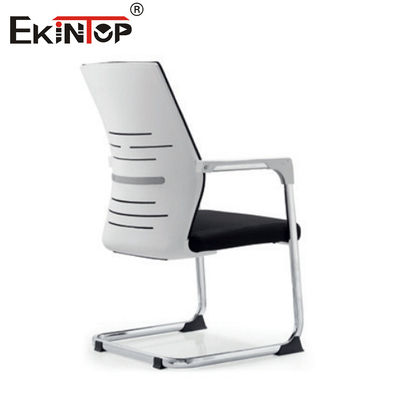Mesh Back Conference Office Chair With Foam Seat Cushion And Plastic Armrests