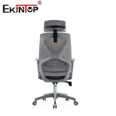 Grey Ergonomic Mesh Office Chair With PP Armrests 10 Years Warranty