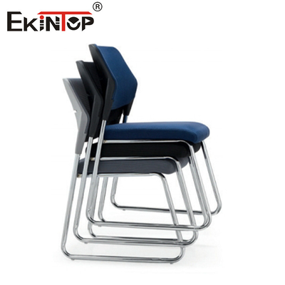 Metal Frame Training Chair With Sponge Seat Cushion For Students