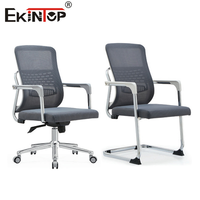 Executive Office Chair With Mesh Fabric Modern Style And Armrests
