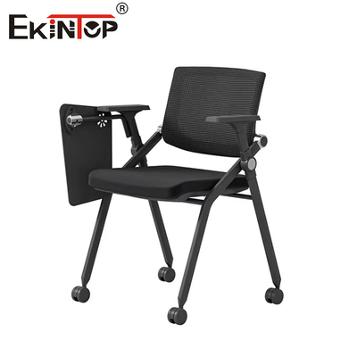 Training Room Chairs With Sponge Seat Cushion Armrests And Wheels