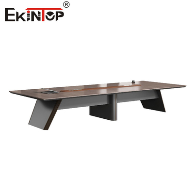 Customizable Industrial Style Large Conference Room Table Manufacturer