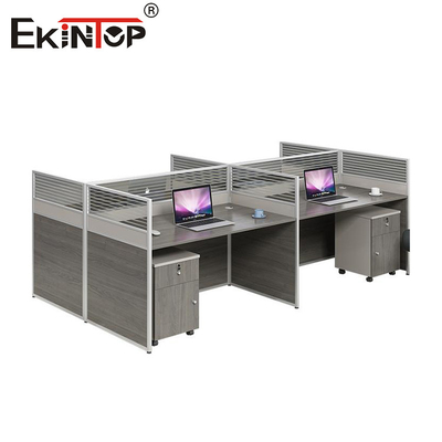 Factory Direct Sale Multi-person Office Workstation With Privacy Screens