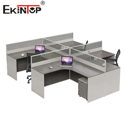 Modern Office Workstation 6 Person Office Desk Office Table With Drawer For Staff