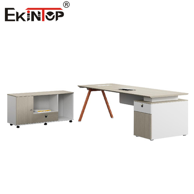 Wooden Simple Conference Room Waterproof Desktop Modern Office Desk