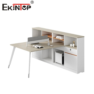 Custom Furniture Layout Office Cubicle Office Workstation Desk 2 Person Modular