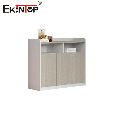 Minimalist Style Design Wooden Bookcase And File Cabinet For Home Office