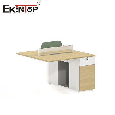 Low-Priced Walnut-Colored Modern Style Workstation Office Furniture