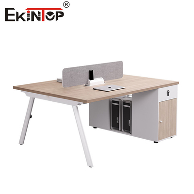 Industrial Style Office Workstation Office Desk with Storage Cabinet