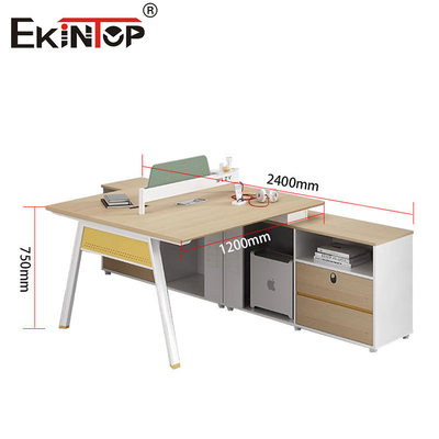 Modular Industrial Style Workstation With Privacy Screens Factory Direct Sales