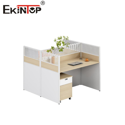 Industrial Style Employee Desk Computer Desk Workstation Customizable