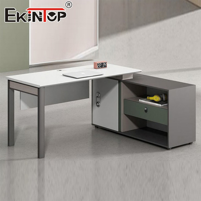 Customizable Style With Partition And Storage Cabinet Office Workstation