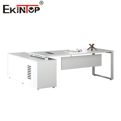 Customizable Office Desks with File Cabinets Office Furniture Factory