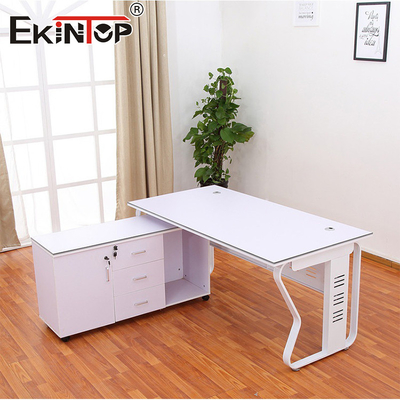 Customizable Office Commercial Desk With Wood Materials For Home Office