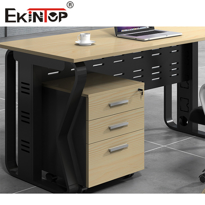 Employee Desks In Walnut Wood Modern Style Customizable Computer Desk Chairs