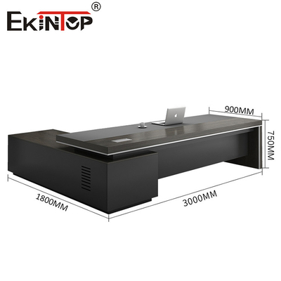 Customizable Classic Style Manager Desk Office Table Large Desk With Drawers