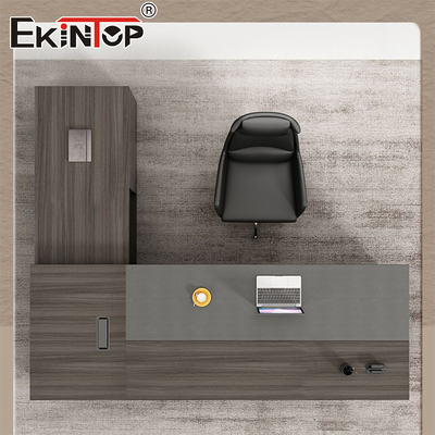 Customizable Classic Solid Wood Executive Office Desk Large Desk With Drawers
