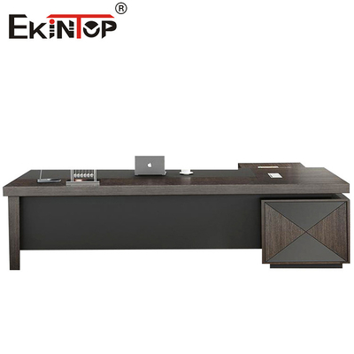 High-Quality L-Shaped Office Desk CEO Table Business Style Unique Desk