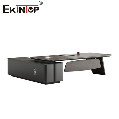 Commercial Style Brown Office Desk Furniture Bespoke Desk